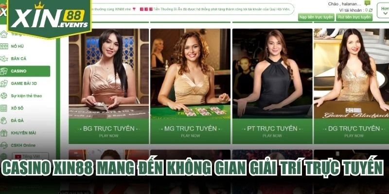 Casino XIN88 mang đến không gian giải trí trực tuyến đẳng cấp nhất 2026